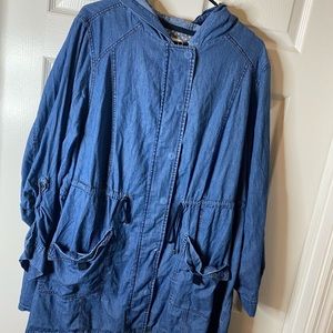 Torrid Denim ZIP/Button Jacket